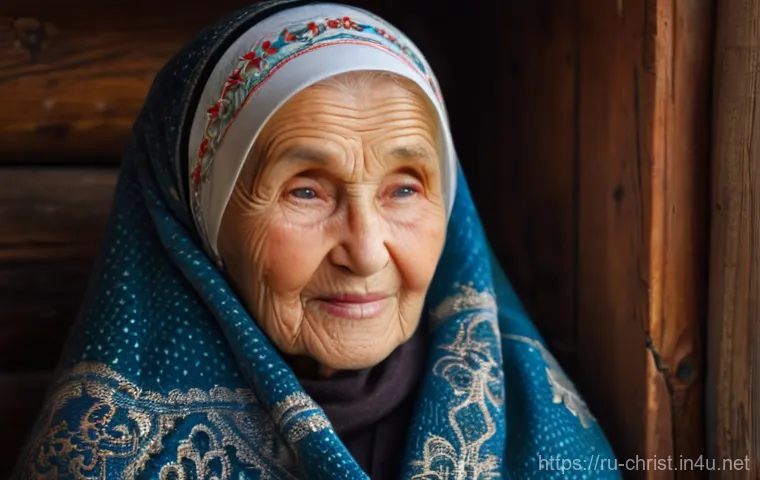 기독교와 빈곤 문제 - Image Prompt 1: Inner Peace Amidst Simplicity**